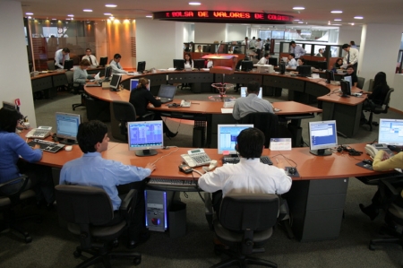 La Bolsa de Colombia sube un 1,06 % y cierra en 1.468,30 unidades