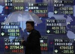 東京株式市場・大引け=6日続落、1万6000円割れ 円高嫌気し一時424円安