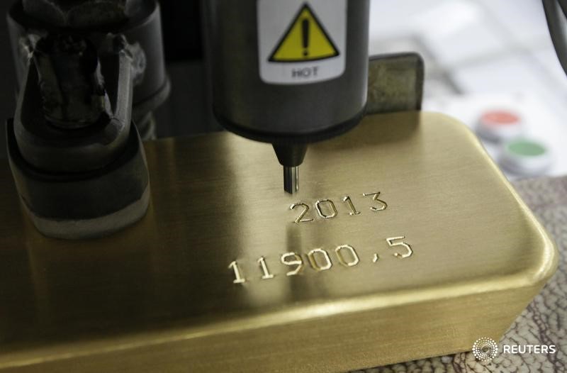 © Reuters. Gold struggles for direction near 3-month high