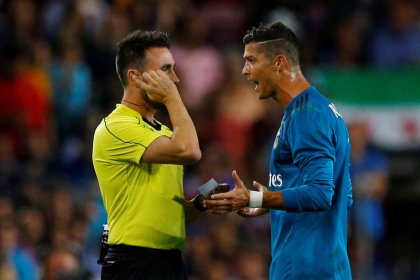 Ronaldo pierde la apelación tras la sanción de cinco partidos por empujar al árbitro