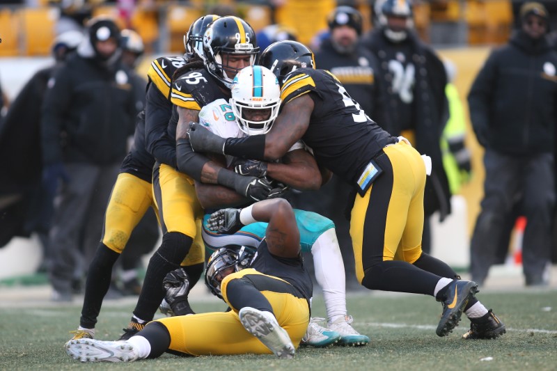 © Reuters. NFL: AFC Wild Card-Miami Dolphins at Pittsburgh Steelers